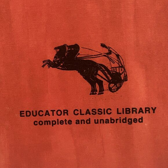 Arabian Nights by Andrew Lang Educator Classic Library 1968 Hardcover Book - Picture 4 of 16